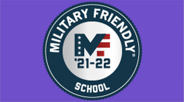 Military Friendly® School '21-22 badge