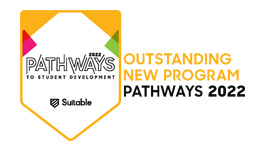 graphic that reads 2022 pathways to student development by suitable, outstanding new program pathways 2022