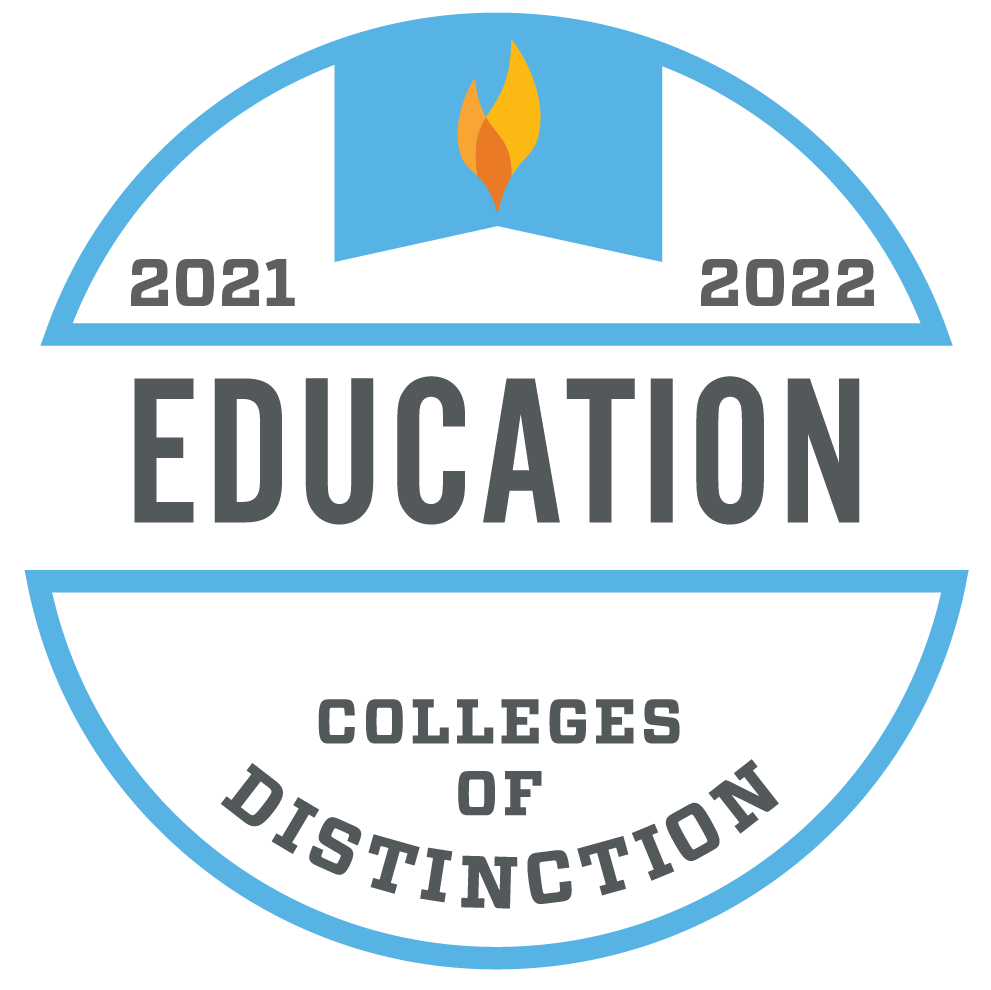 Colleges of Distinction badge for Education