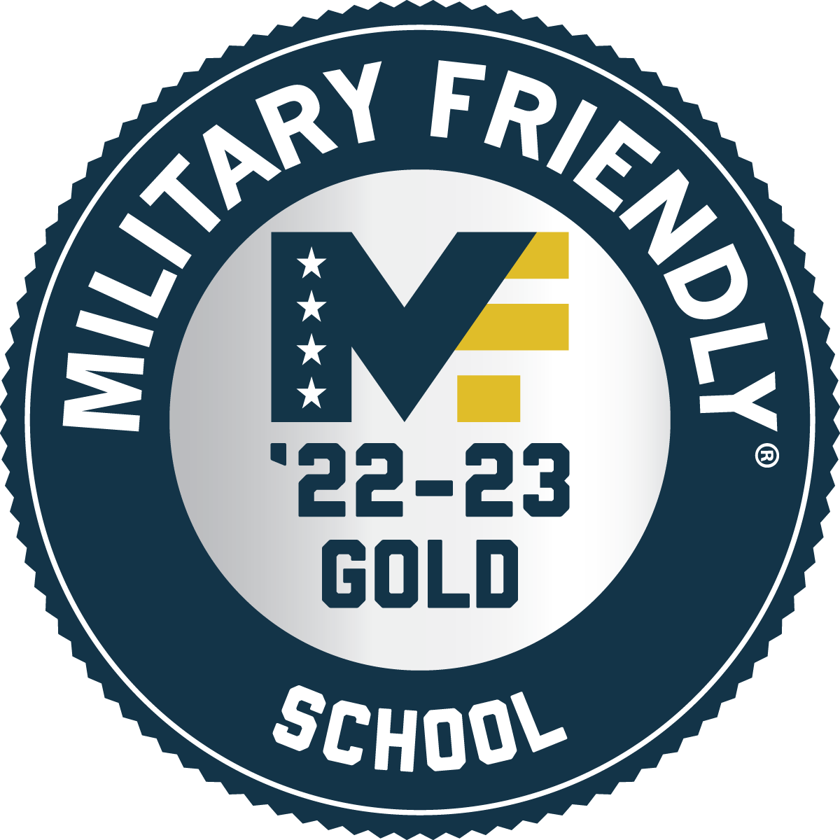 Military Friendly School Gold Badge