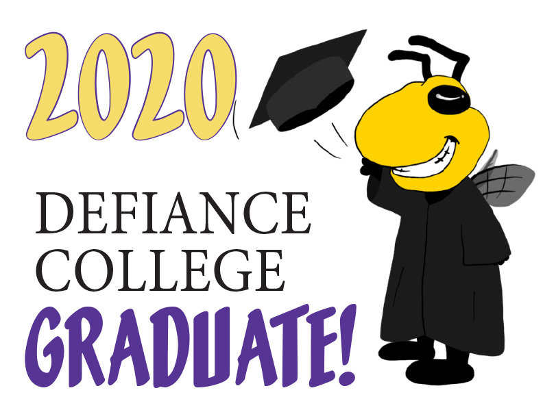 2020 Defiance College Graduate