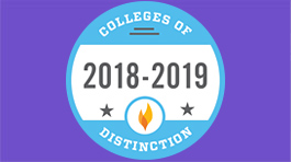 Colleges of Distinction logo 2018 - 2019
