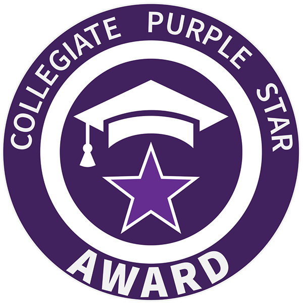 Ohio Purple Star Badge