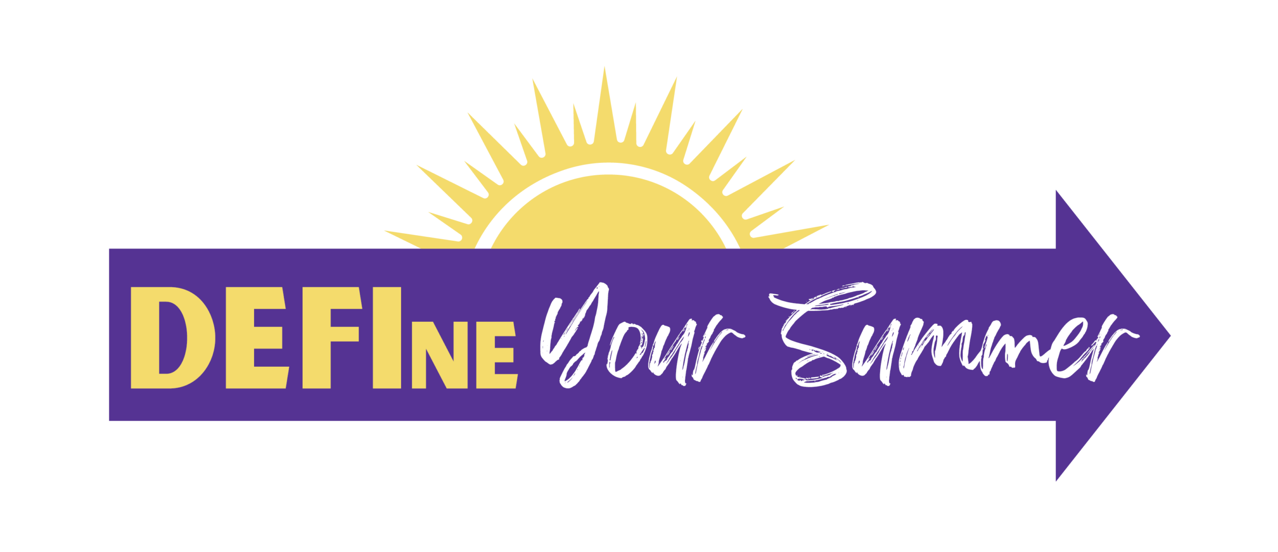 Logo for The Define Your Summer Program - A new summer semester allowing students the opportunity to get ahead!